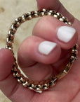 Vivian Grace Vintage Gold ‘Carmen’ Gold Filled Sweetheart Bracelet - Vintage