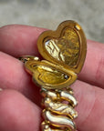 Vivian Grace Vintage Gold ‘Carmen’ Gold Filled Sweetheart Bracelet - Vintage
