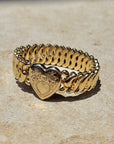 Vivian Grace Vintage Gold ‘Carmen’ Gold Filled Sweetheart Bracelet - Vintage