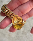 Vivian Grace Vintage Gold ‘Carmen’ Gold Filled Sweetheart Bracelet - Vintage
