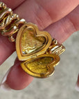 Vivian Grace Vintage Gold ‘Carmen’ Gold Filled Sweetheart Bracelet - Vintage