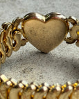 Vivian Grace Vintage Gold ‘Carmen’ Gold Filled Sweetheart Bracelet - Vintage