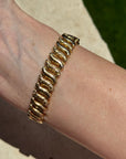 Vivian Grace Vintage Gold ‘Carmen’ Gold Filled Sweetheart Bracelet - Vintage