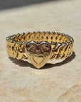 Vivian Grace Vintage Gold ‘Carmen’ Gold Filled Sweetheart Bracelet - Vintage