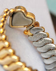 Vivian Grace Vintage Gold Co-Star 10k Gold Filled Sweetheart Bracelet - Vintage