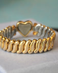 Vivian Grace Vintage Gold Co-Star 10k Gold Filled Sweetheart Bracelet - Vintage
