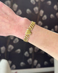 Vivian Grace Vintage Gold Co-Star 10k Gold Filled Sweetheart Bracelet - Vintage