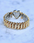Vivian Grace Vintage Gold Co-Star Gold Filled Sweetheart Bracelet - Vintage