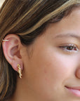Vivian Grace Gold Twist Hoops