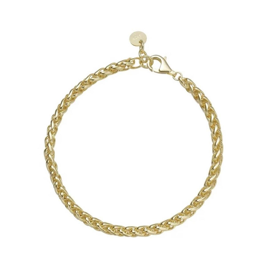 gold wheat Chain Bracelet