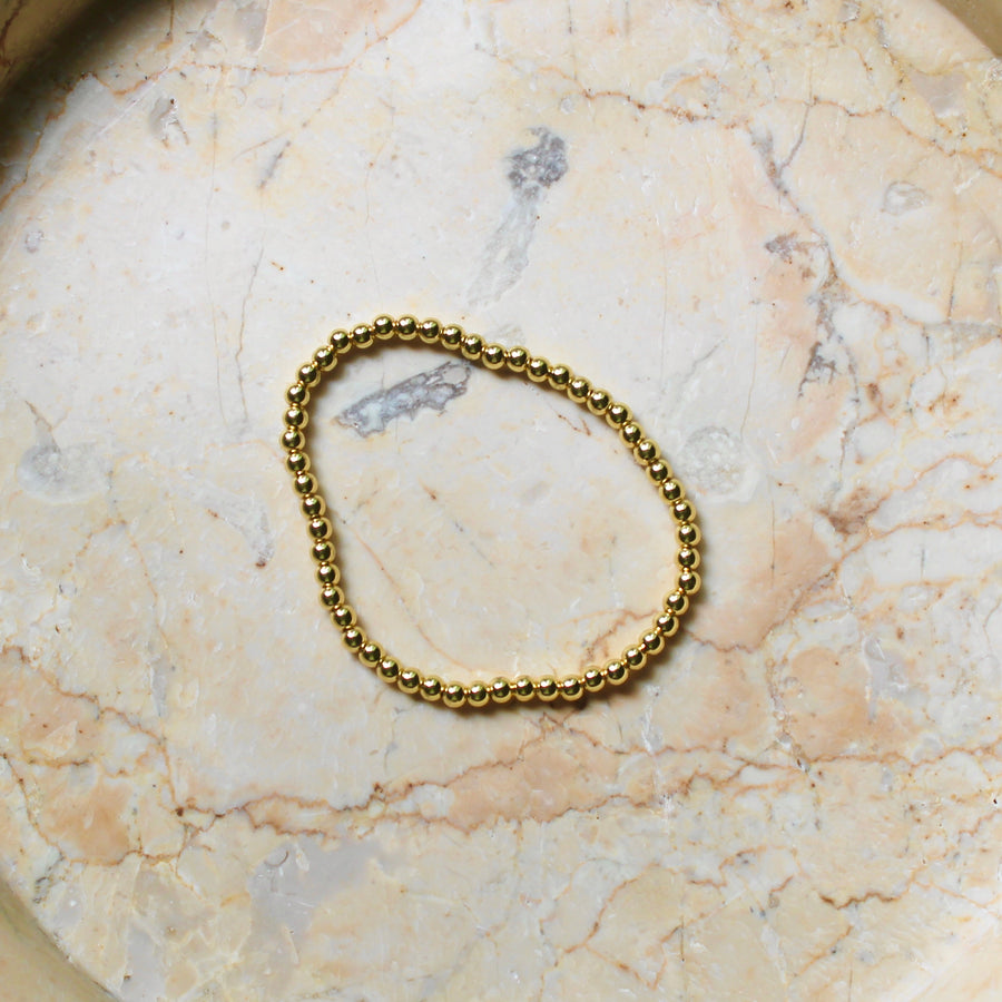 Vivian Grace Jewelry Bracelet Gold Bead Bracelet