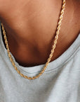 Vivian Grace Jewelry Necklace 4mm Roped Chain Necklace