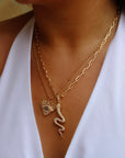 Vivian Grace Jewelry Necklace Gold Evil Eye Heart Pendant