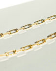 Vivian Grace Jewelry Necklace Gold Gold Filled Paperclip Chain Necklace
