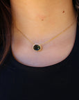 Vivian Grace Jewelry Necklace Ocean Blue Skye Necklace