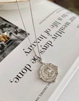 Vivian Grace Jewelry Necklace Queen Elizabeth Medallion