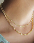 Vivian Grace Jewelry Necklace Roped Chain Necklace