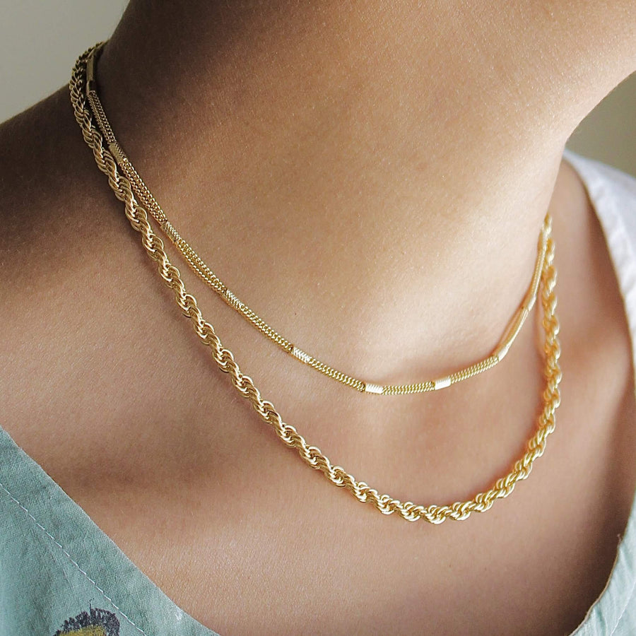Vivian Grace Jewelry Necklace Roped Chain Necklace
