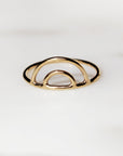 Vivian Grace Jewelry Ring 5 Gold Filled Double Arch Stacking Ring