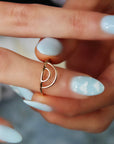 Vivian Grace Jewelry Ring Gold Filled Double Arch Stacking Ring