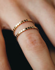 Vivian Grace Jewelry Ring Gold Filled Orb Stacking Band