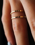 Vivian Grace Jewelry Ring Gold Filled Orb Stacking Band