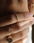 Vivian Grace Jewelry Ring Gold Filled Roped Stacking Ring
