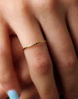 Vivian Grace Jewelry Ring Gold Filled Sparkle Stacking Ring