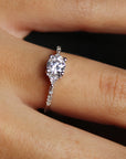 Vivian Grace Jewelry Ring Petite Dahlia Ring