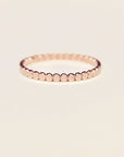Vivian Grace Jewelry Ring Rose Gold / 5 Gold Filled Orb Stacking Band