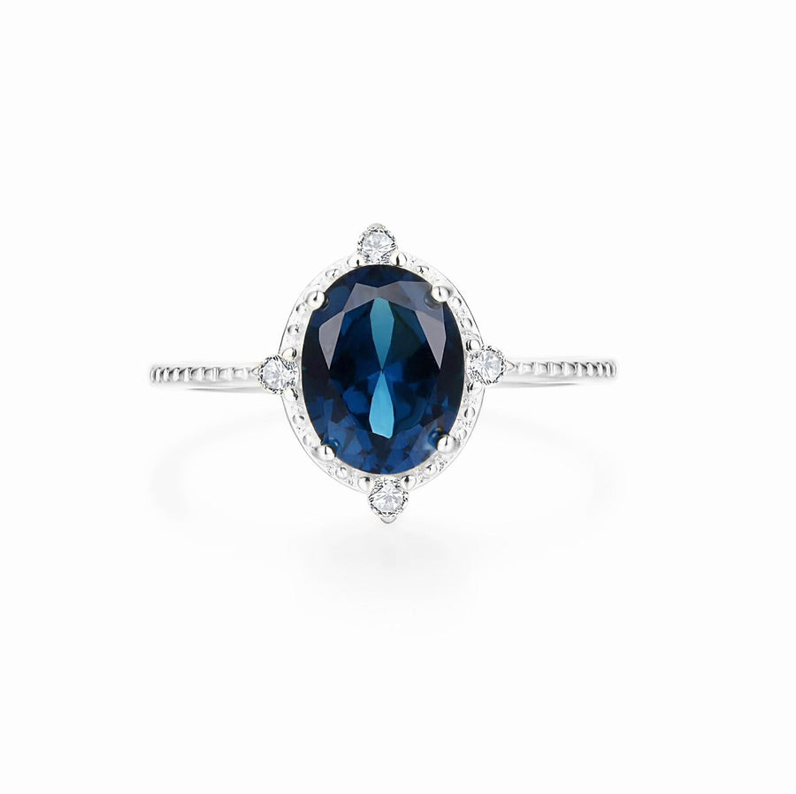 Vivian Grace Jewelry Rings Silver / 5 Ocean Versailles Ring