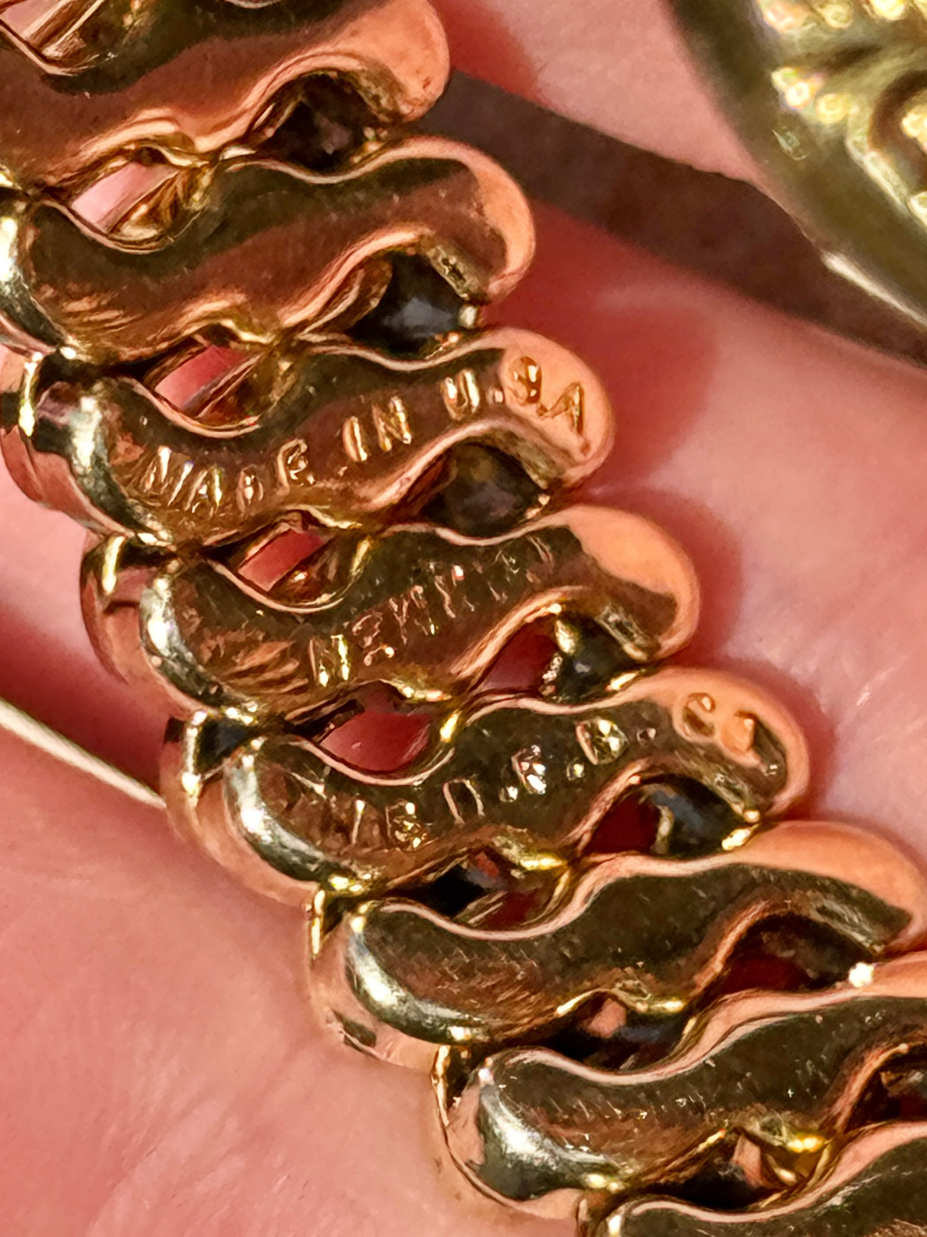 Vivian Grace Vintage Bracelet Gold Vintage Sweetheart Bracelet by DF Briggs Co