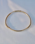 Vivian Grace Jewelry Bracelet Gold Bar Beaded Bracelet - 14k Gold Filled