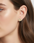 Vivian Grace Jewelry Earrings Tiny Lemon Slice Stud Earrings