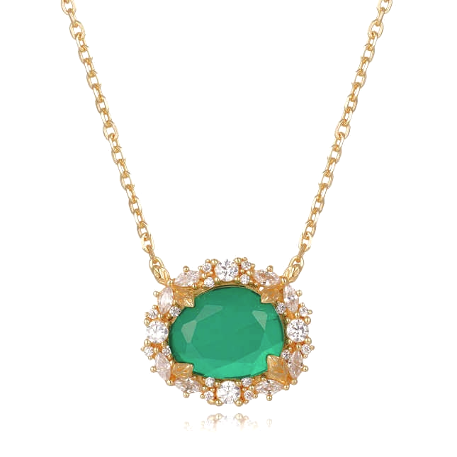 Vivian Grace Jewelry Necklace Created Emerald The Poppy Necklace