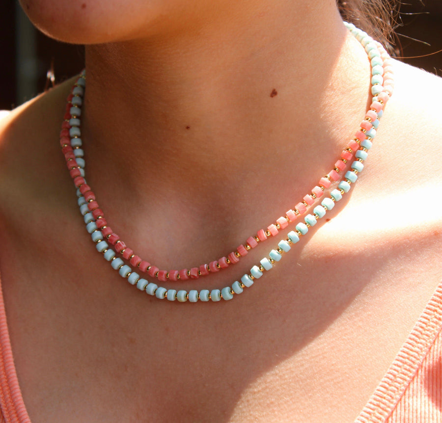 Vivian Grace Jewelry Necklace Gemstone Heishi Necklace