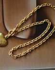 Vivian Grace Jewelry Necklace Gold Gold Heart Toggle Necklace