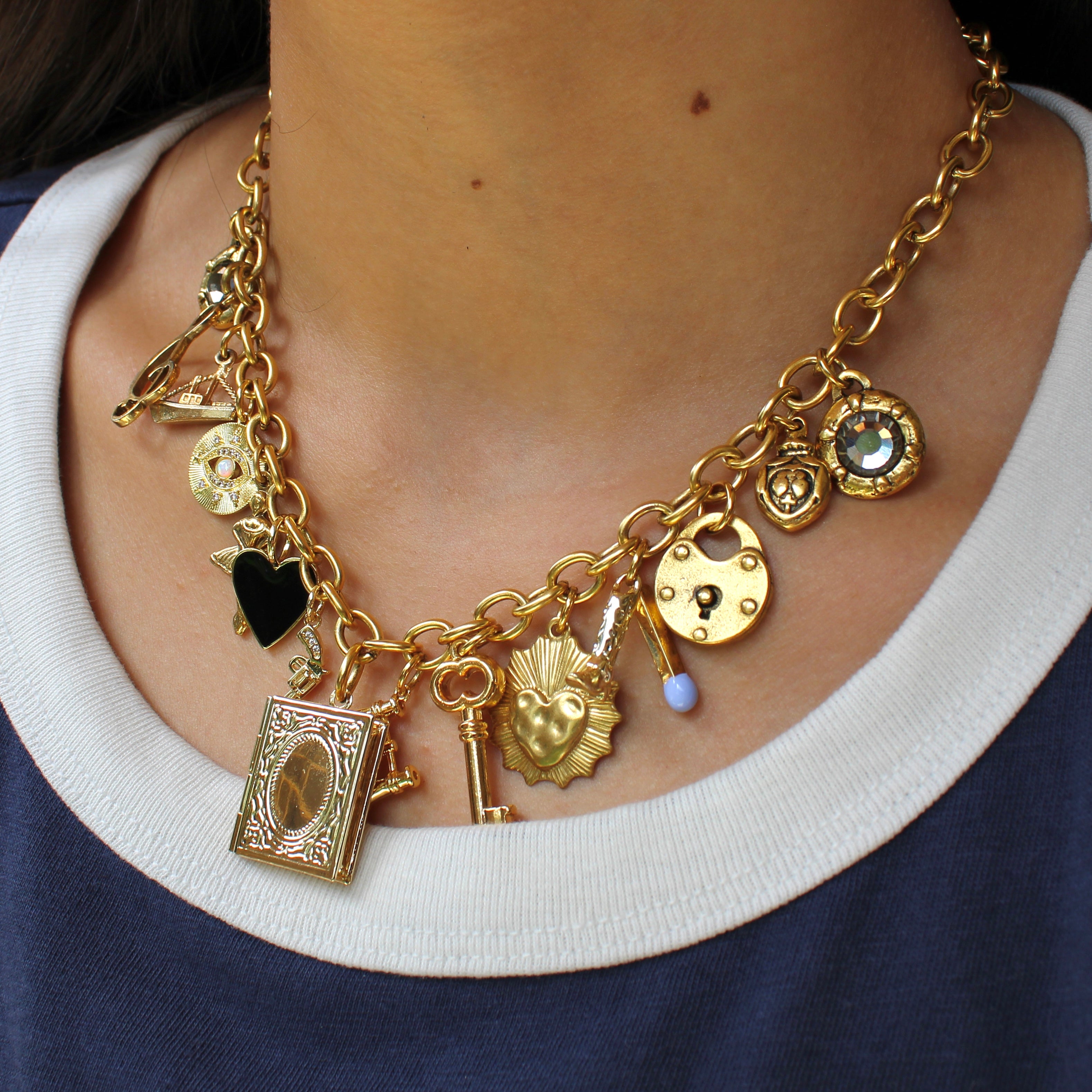Lover’s Bridge Charm Necklace