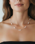 Vivian Grace Jewelry Necklace Gwen Pearl Choker