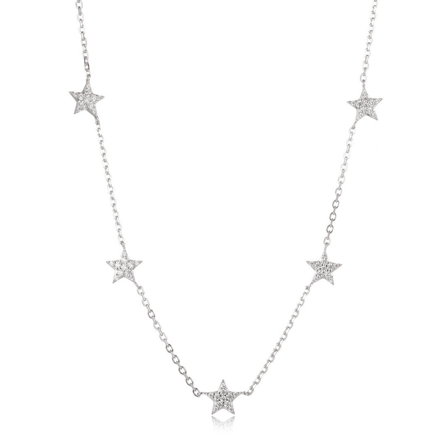 Vivian Grace Jewelry Necklace Pave Star Necklace