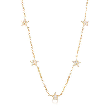 Vivian Grace Jewelry Necklace Pave Star Necklace