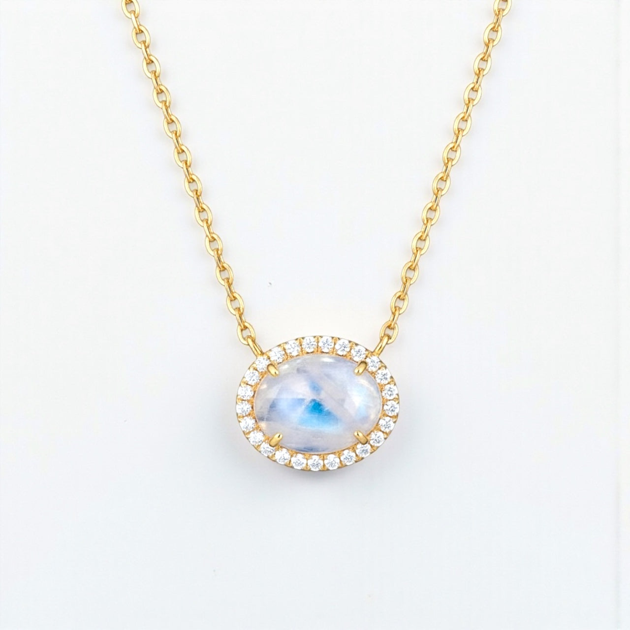 Vivian Grace Jewelry Necklace Skye Moonstone Necklace