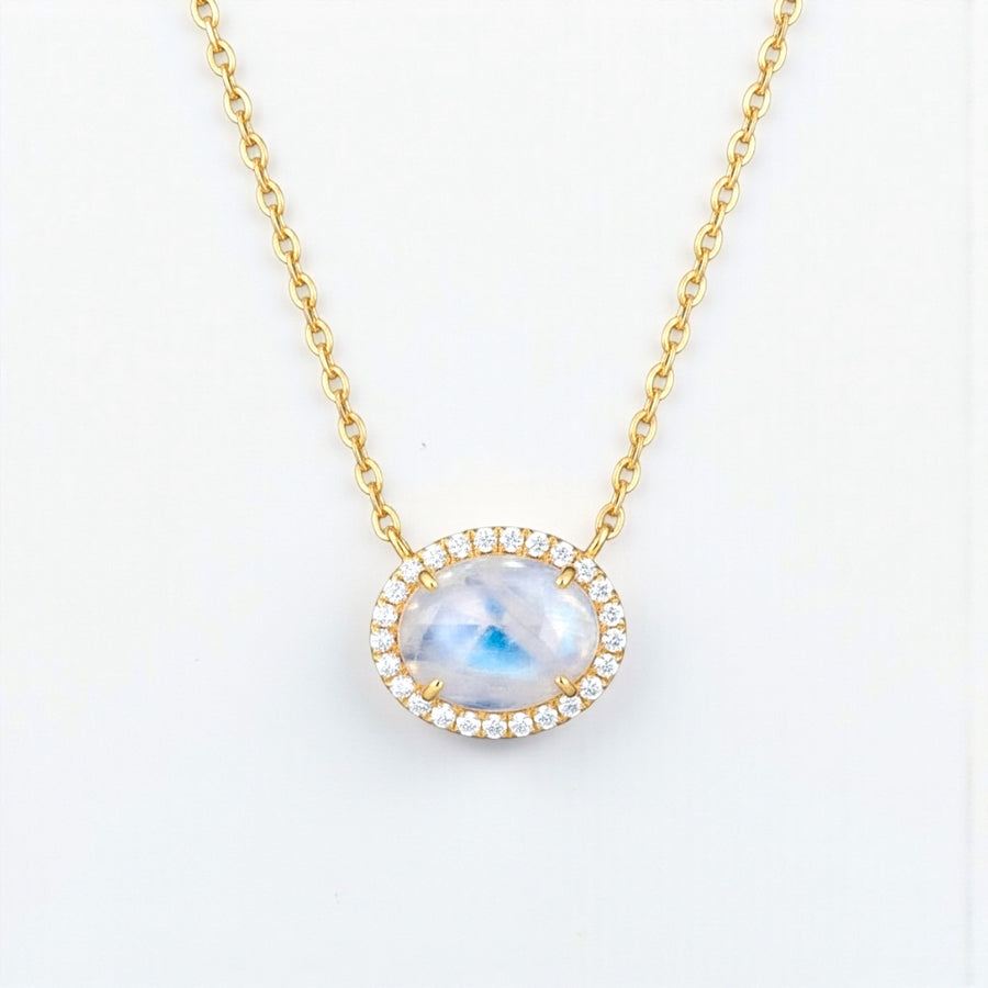 Vivian Grace Jewelry Necklace Skye Moonstone Necklace