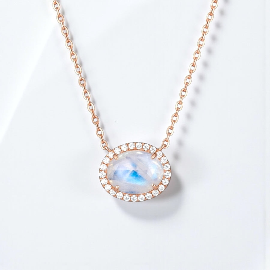 Vivian Grace Jewelry Necklace Skye Moonstone Necklace