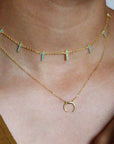Vivian Grace Jewelry Necklace Small Horn Pendant