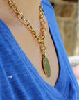 Vivian Grace Jewelry Necklace The Marianne French Coin Necklace