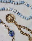 Vivian Grace Jewelry Necklace The Marianne French Coin Necklace