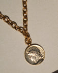 Vivian Grace Jewelry Necklace The Marianne French Coin Necklace