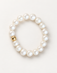 Vivian Grace Jewelry Ring 3mm Freshwater Pearl and 14k Gold Filled Bead Ring