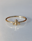 Vivian Grace Jewelry Ring 5 Honey Bee Stacking Ring - 14k Gold Filled